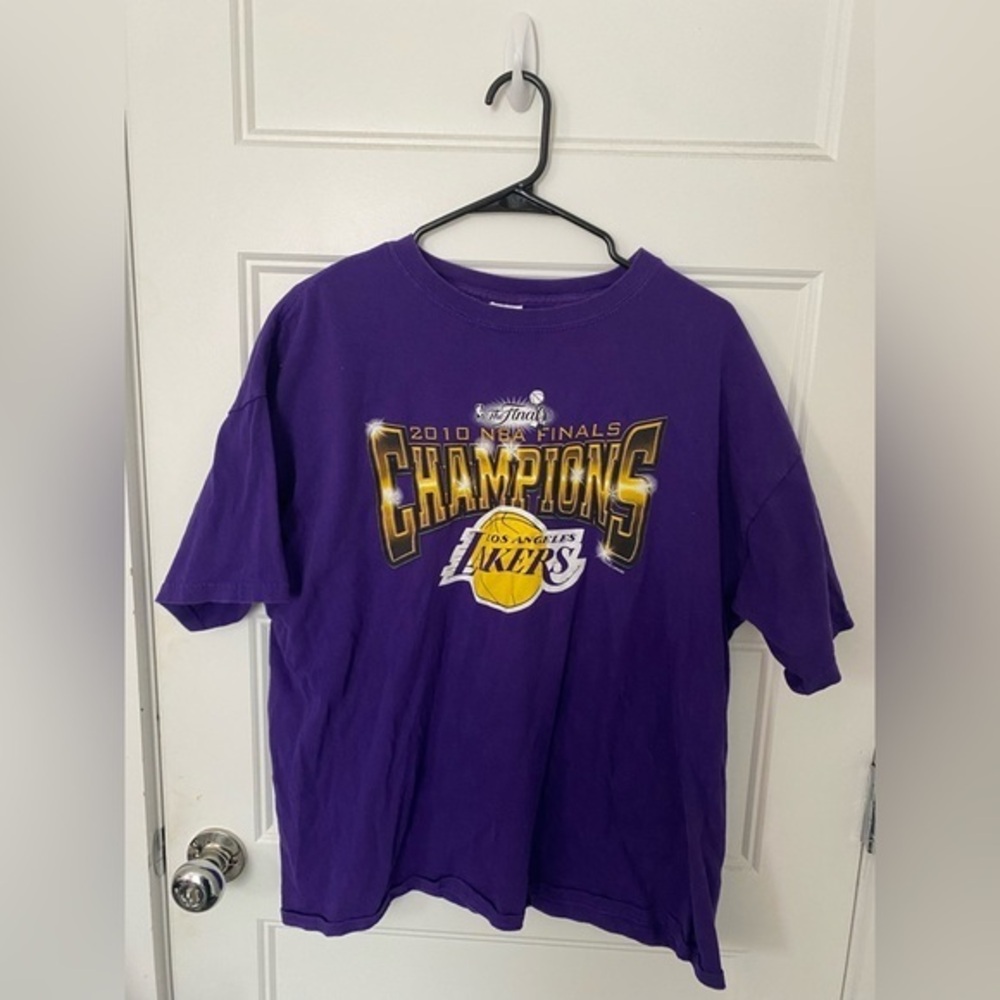 Lakers 2010 championship shirt